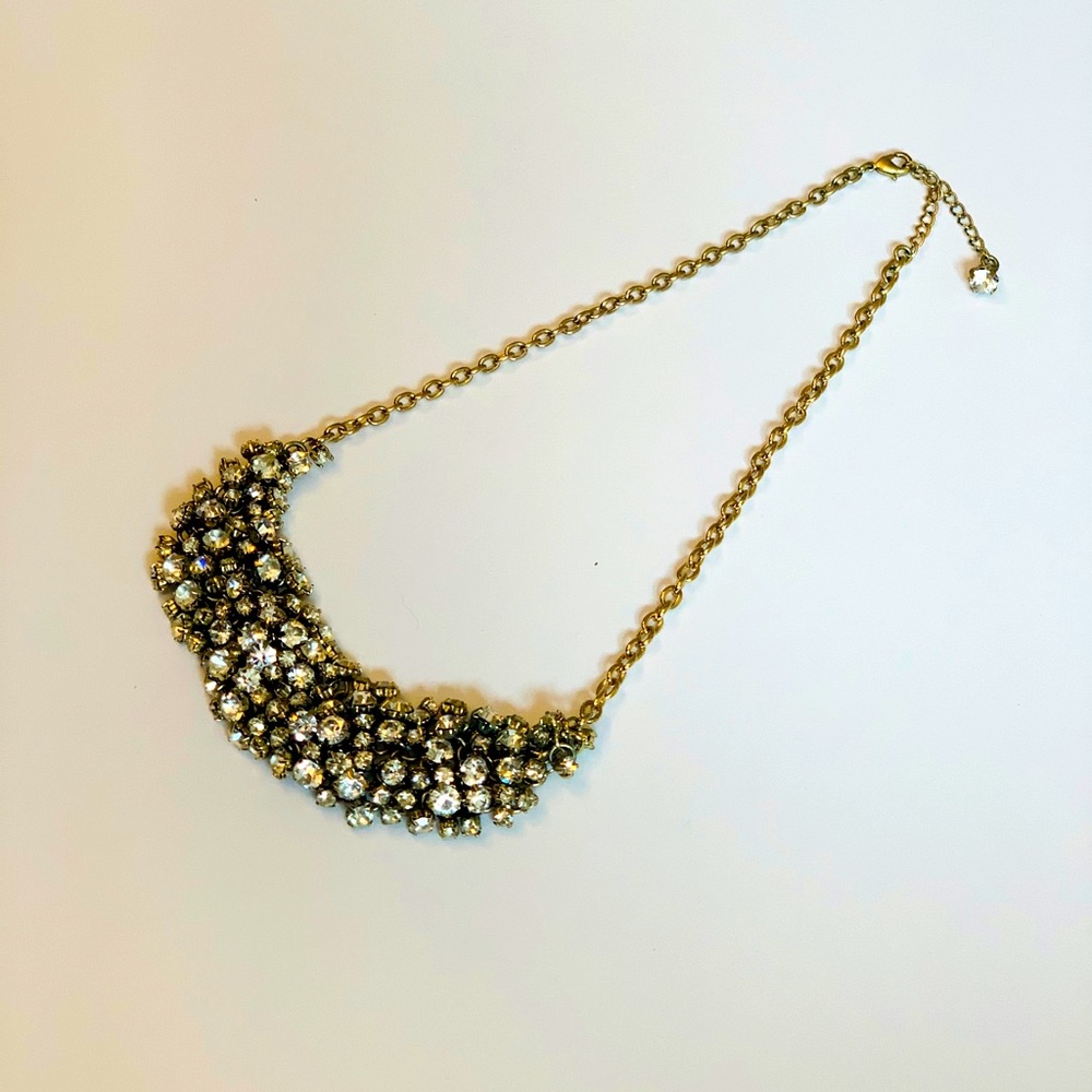 ⭐️2 for $20⭐️Gold Tone Jeweled Necklace